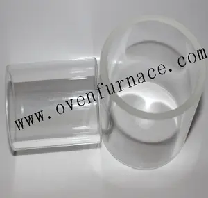 HT-big szie clear Borosilicate glass tube/pipe