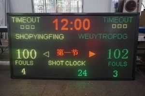 Hotsale! Electronic Basketball Digital <strong>Scoreboard</strong> Score Board <strong>Led</strong> Billboard Manufacture - Product Image 5