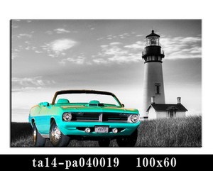 Vintage Voiture <span class=keywords><strong>Impression</strong></span> Peinture <span class=keywords><strong>Pas</strong></span> <span class=keywords><strong>Cher</strong></span> Toile Art pour Décor Industriel - Product Image 2