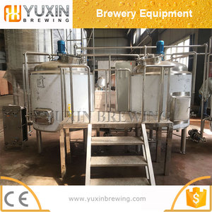 Mini equipo cervecería utilizado 500l 1000l Mash Tun <span class=keywords><strong>y</strong></span> Lauter Tun - Product Image 1