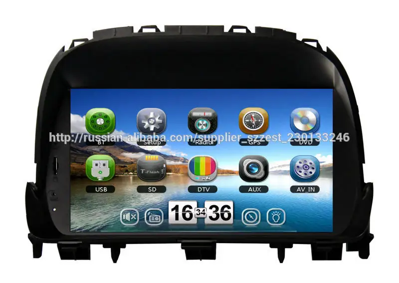 7" АВТО DVD/GPS for Buick Encore автомобильных мультимедийных и навигационных систем