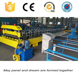 Yüksek Standart yüksek Kalite <span class=keywords><strong>metal</strong></span> çatı sac profilleme katlanır rulo şekillendirme makinesi - Product Image 5