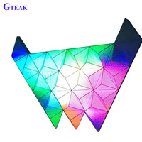 Pantalla LED Triangular para Discoteca, Pantalla LED a Todo Color para Pared, Módulo LED para Cabina de DJ