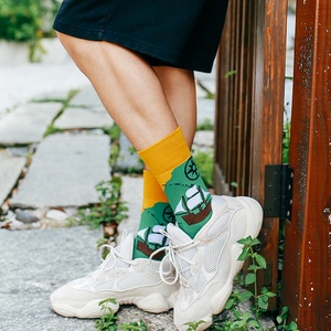 Mới Lạ Điên Cậu Bé Tuổi Teen Ống Mùa Đông Hài Hước Hoa Văn Đàn Ông Vớ - Product Image 4