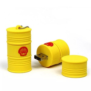 Tùy chỉnh 3D dầu trống PVC USB <span class=keywords><strong>Flash</strong></span> <span class=keywords><strong>Drive</strong></span> 128GB cao su Pendrive in logo nhà máy giá bán buôn cho quà tặng khuyến mãi - Product Image 3