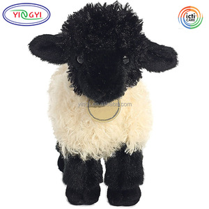 D060 phim hoạt hình xoăn lông cừu bán buôn ODM OEM tùy chỉnh sang trọng suffolk cừu Đồ chơi động vật nhồi bông nhỏ cừu sang trọng - Product Image 2