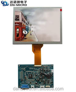 Giá tốt nhất 8 inch 800*600 LCD module với CVBS và VGA ban điều khiển - Product Image 2