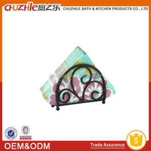 Venta directa de china! Chuzhile alambre de metal hotel tissue toalla de papel servilleteros porta vasos porta vasos - Product Image 5