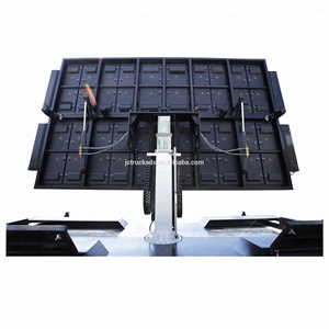 Dễ dàng để lái xe đến bất cứ nơi nào dẫn Trailer biển quảng cáo kỹ thuật số Hội Đồng Quản trị Trailer di động màn hình <span class=keywords><strong>LED</strong></span> Trailer - Product Image 2