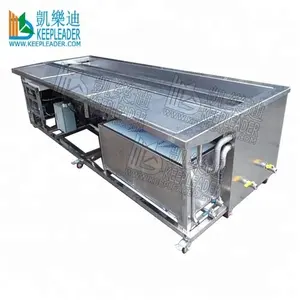 Window Blinds Cleaning Bath Ultrasonic Cleaner of Curtain_Drape_Roller Shutter Washing Dual Tanks Industrial Ultrasound Cleaners