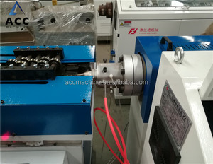 단일 스크류 디자인 PE 유연한 호스 생산 라인 PP PE 골판지 파이프 기계 - Product Image 4