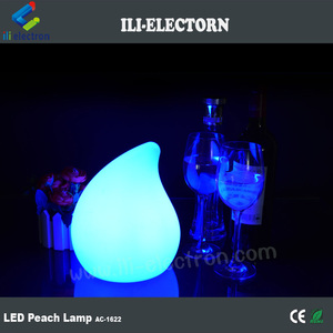 Cambia colore illuminato pesca forma lampade da tavolo - Product Image 4