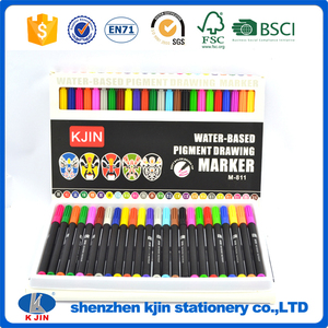 Profesión al por mayor hermosa 24 colores pincel de acuarela rotulador para <span class=keywords><strong>el</strong></span> arte - Product Image 1