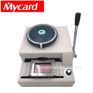 Dernière machine à embosser manuelle non automatique pour cartes PVC pour cartes de membre - Product Image 5