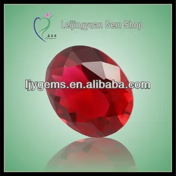 rough red Color Oval uncut ruby diamond