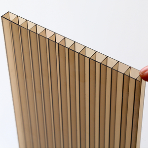 XINHAI <span class=keywords><strong>lexan</strong></span> clair double paroi en <span class=keywords><strong>polycarbonate</strong></span> feuilles en plastique creux feuille - Product Image 6