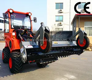 Cargadora de ruedas diseño compacto DY840 tractores agricultura máquina de carga