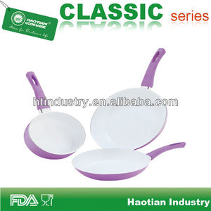 lfgb certifiéefermeture 3 pièces en aluminium revêtu <span class=keywords><strong>de</strong></span> céramique vaisselle ensembles - Product Image 1