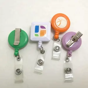 plastic id card holder clip in many colors