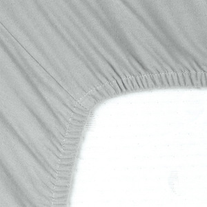 Color Gris bebé 100% algodón <span class=keywords><strong>franela</strong></span> equipado sábana de <span class=keywords><strong>cuna</strong></span> - Product Image 6