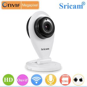 Sricam SP009 HD da câmera <span class=keywords><strong>IP</strong></span> Onvif 1.0 <span class=keywords><strong>Megapxiel</strong></span> P2P memória gravação de áudio CCTV Indoor <span class=keywords><strong>Camera</strong></span> Night Vision <span class=keywords><strong>Camera</strong></span> <span class=keywords><strong>IP</strong></span> - Product Image 1