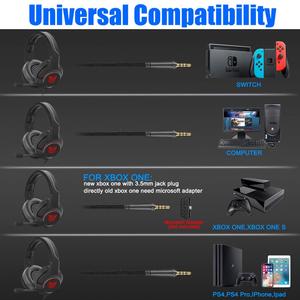 2019 ONIKUMA Auriculares <span class=keywords><strong>Gaming</strong></span> Stereo K9 <span class=keywords><strong>Cascos</strong></span> <span class=keywords><strong>Gaming</strong></span> con Micrófono Reducción de Ruido con 3.5 mm Jack Luz LED para <span class=keywords><strong>PC</strong></span> - Product Image 3