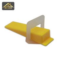 Système de nivellement de carreaux, 50/100 pièces, accessoires en céramique, entretoise de carrelage et clips réutilisables