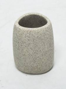 Accessoires de salle de bain jaune en forme de triangle poly - Product Image 3