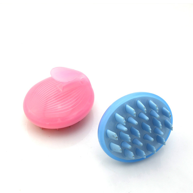 Silicone Head Body Scalp Massage Brush Scalp Head Shower Massager