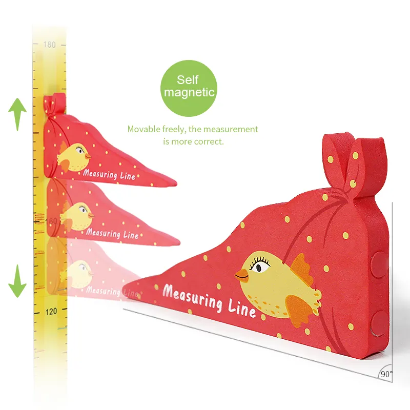 Dekorative Kinder Größe Wachstums tabelle Kinder Höhe Messung Wanda uf kleber Lineal Gerade Lineal Geschenk box Akzeptiert Giraffi 2 Tage