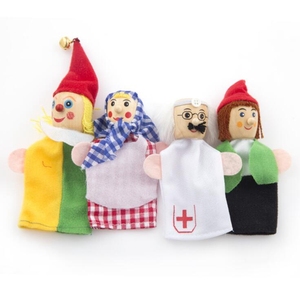Marionnettes à doigts de <span class=keywords><strong>conte</strong></span> de fées <span class=keywords><strong>Le</strong></span> <span class=keywords><strong>Petit</strong></span> <span class=keywords><strong>Chaperon</strong></span> <span class=keywords><strong>rouge</strong></span> pour la maternelle, vente chaude - Product Image 6