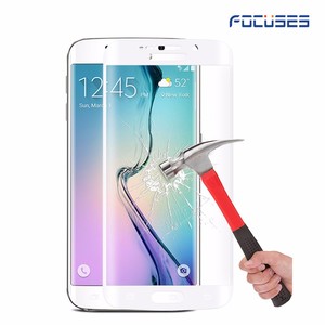 9 H 3D <span class=keywords><strong>Precio</strong></span> Protector de la Pantalla de Vidrio Templado Para la Galaxia <span class=keywords><strong>S6</strong></span> Borde Curvo, Móvil de Vidrio Templado - Product Image 1