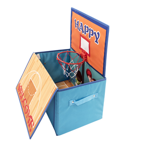 Wholesale Basketball Play Mats Shaped Foldable Kids Storage Box