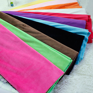 Short Plush <strong>Fabric</strong> Soft <strong>Fabric</strong> in Autumn and Winter Pure Color <strong>Fabric</strong> Factory Wholesale HT-PSVDF-A - Product Image 1