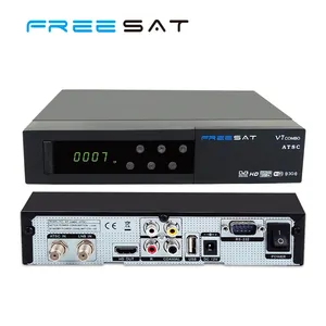 MPEG4 Mã Hóa Freesat V7 Combo DVB-S2 & ATSC Set Top Box Bắc Mỹ FTA Satellite Receiver