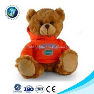 2016 logotipo personalizado promocional osito de peluche con camiseta suave de peluche de felpa oso de peluche personalizados - Product Image 6