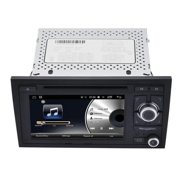 factory price touch screen car dvd player video car steering wheel for audi a4 car radio for audi a4 2005 2004 2003