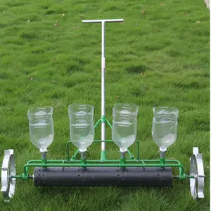 China manufacture strong structure hand push vegetable seeder planter