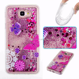 Ốp lưng điện thoại Galaxy J7 Prime in hình tùy chỉnh, chất liệu lỏng nhũ glitter - Product Image 3