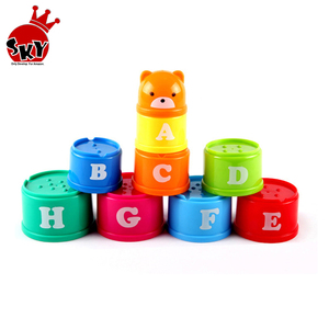 Đếm bears Xếp Chồng Cốc Giáo Dục Bé Ngăn Xếp Đồ Chơi Nhựa Xếp Chồng Lên Ly - Product Image 6