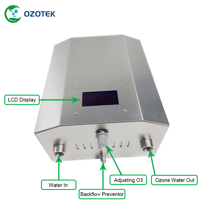 Concentration 1.0-3.0 PPM d'ozone de traitement de l'eau pour potable oxygénée l'eau