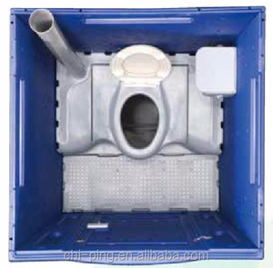 HDPE Nhựa Di Động Di Động Nhà Vệ Sinh, Loại Lưu Trữ Mà Không Cần Hệ Thống Xả - Product Image 3