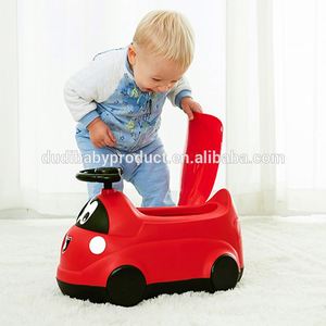 Nuevo Bebé plástico potty, inodoro de los niños, coche diseño silla insignificante del bebé - Product Image 2