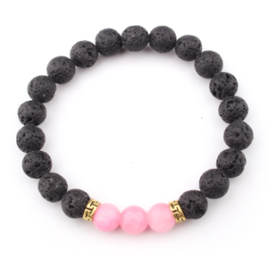7 Chakras Volcan Bracelet Bracelet Pierres Naturelles <span class=keywords><strong>De</strong></span> Yoga Reiki Prière Pierre Perle Atterrissage Bracelet - Product Image 4