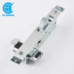 Hardware KEYI 41054-S chiave e apertura a rotazione serratura a gancio da infilare per porta scorrevole in alluminio