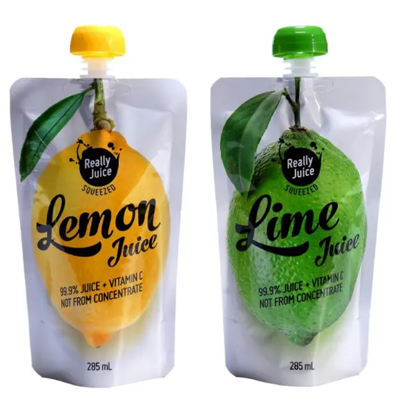 Custom Laminated Reusable 200ml Plastic Spout Pouch Breastmilk Juice Jelly Jam Honey Drink Liquid Storage Packing Bag