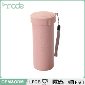 Botella <span class=keywords><strong>de</strong></span> <span class=keywords><strong>agua</strong></span> <span class=keywords><strong>de</strong></span> fibra <span class=keywords><strong>de</strong></span> bambú respetuoso del medio ambiente - Product Image 2