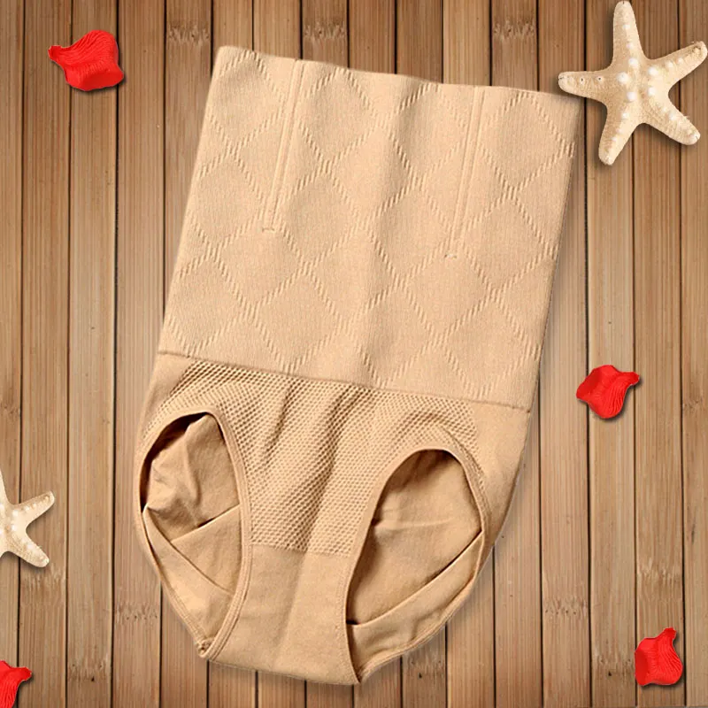 Hoge Taille Afslanken Vlakte Naadloze Nylon Spandex Controle Panty Shapers Vormgeven Controle Korte Voor Vrouwelijke