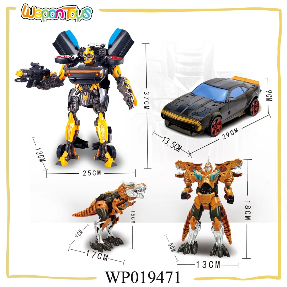 도매 전기 transform toy 로봇 와 음악 및 빛 플라스틱 차 transform toy 대 한 kids