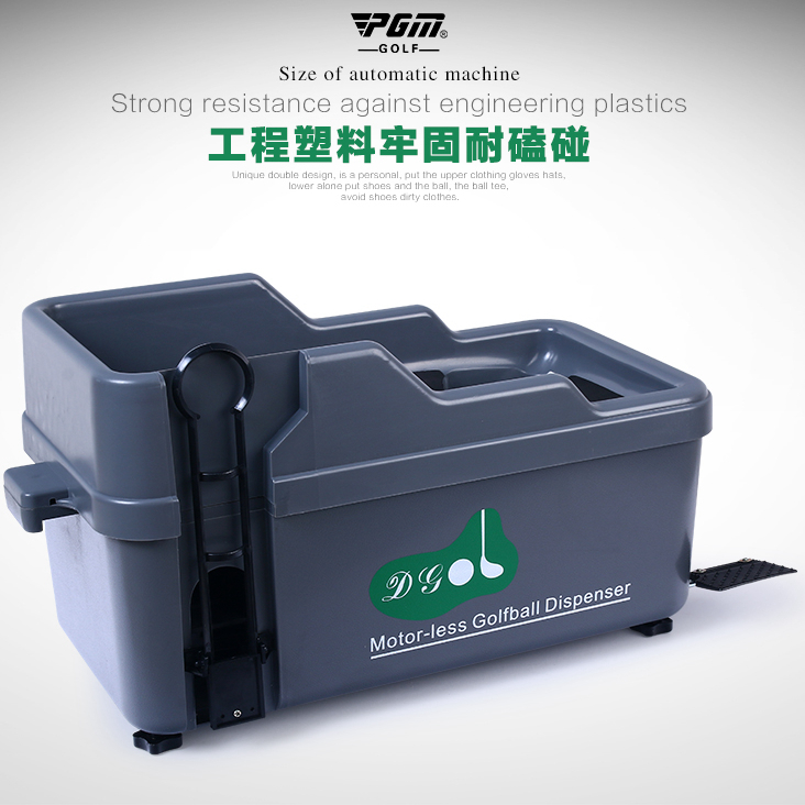 MGD Motor-less Golfball Dispenser ボール供給器 Motor-less Golf-ball Dispenser - YouTube